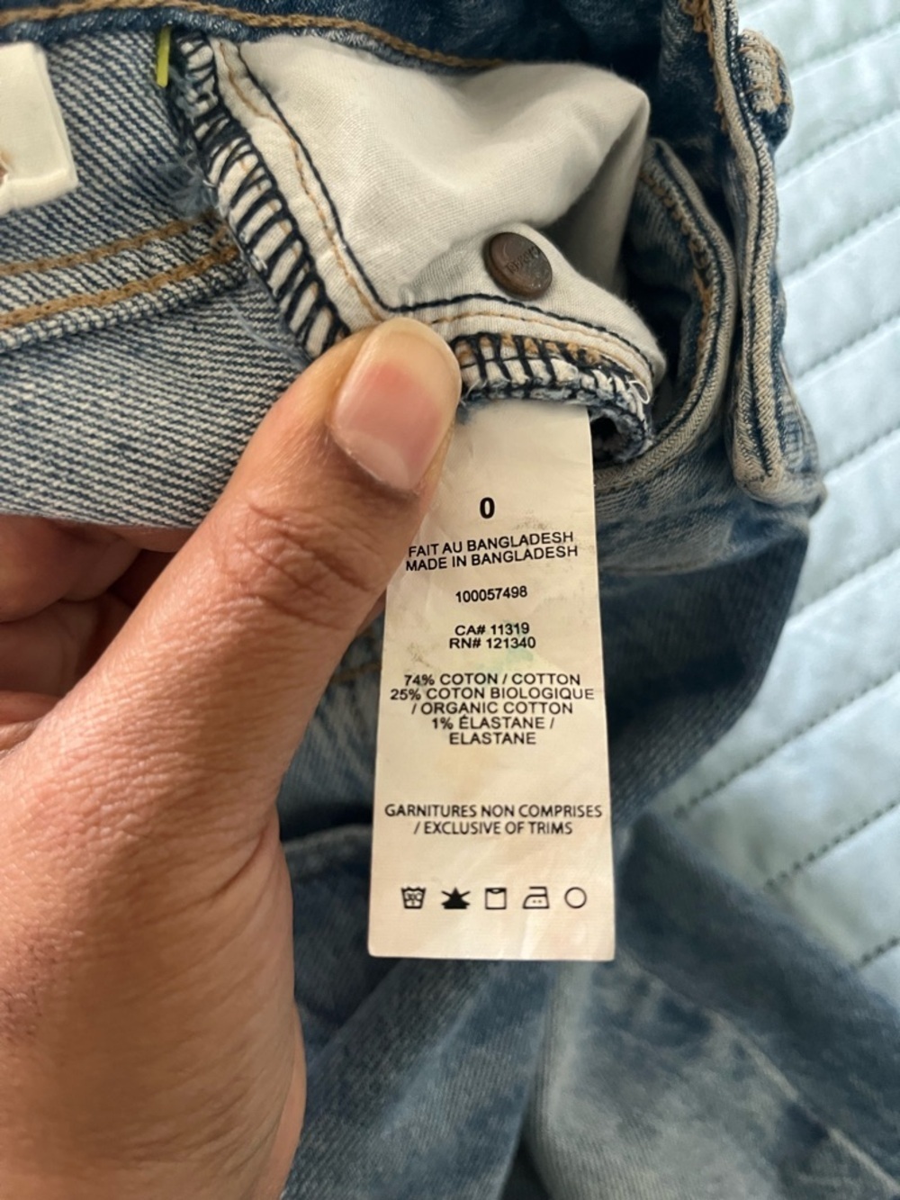 Garage High Rise Women’s Jeans - Light Blue - Picture 5 of 8
